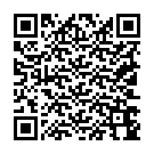 电话号码二维码 +19103644299