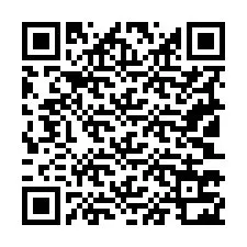 Código QR para número de telefone +19103722435