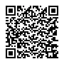 Código QR para número de teléfono +19103741982