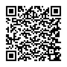 Código QR para número de teléfono +19103742672