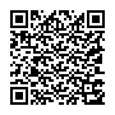 Código QR para número de telefone +19103753048