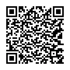 QR kód a telefonszámhoz +19103755135