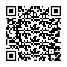 電話番号のQRコード +19103755794