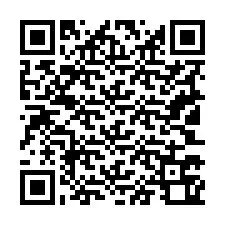 QR-Code für Telefonnummer +19103760025