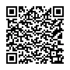 Código QR para número de telefone +19103763241