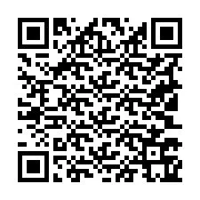 Código QR para número de teléfono +19103765136