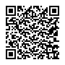 Código QR para número de telefone +19103765407