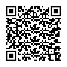 Código QR para número de teléfono +19103768086