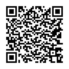 Codice QR per il numero di telefono +19103768827