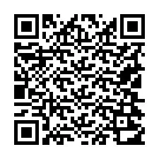 Kod QR dla numeru telefonu +19104212077