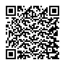 QR-Code für Telefonnummer +19104217136