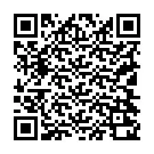 QR-code voor telefoonnummer +19104220220