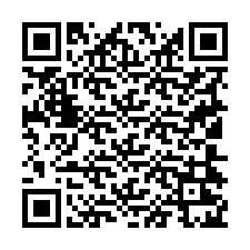 Codice QR per il numero di telefono +19104225012