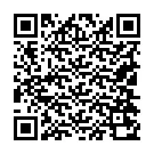 QR-koodi puhelinnumerolle +19104270977