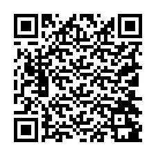 Código QR para número de telefone +19104281798