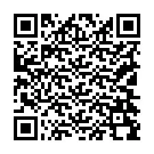 QR Code สำหรับหมายเลขโทรศัพท์ +19104298531