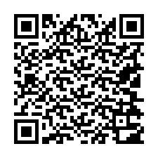 Código QR para número de teléfono +19104302837