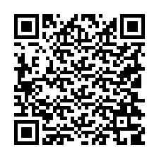 QR kód a telefonszámhoz +19104309566