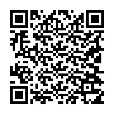 QR Code pour le numéro de téléphone +19104315332