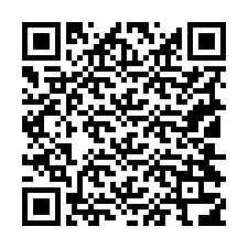 QR-код для номера телефона +19104316295