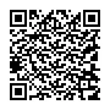 QR-koodi puhelinnumerolle +19104316300