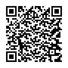 QR Code สำหรับหมายเลขโทรศัพท์ +19104316321