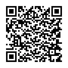 QR-Code für Telefonnummer +19104319912