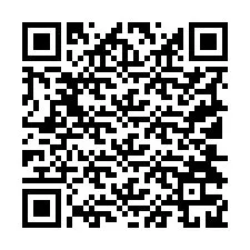 Código QR para número de teléfono +19104329398