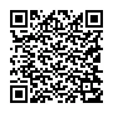 QR-Code für Telefonnummer +19104353492