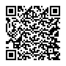 Código QR para número de telefone +19104357675