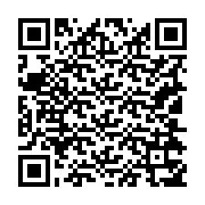 QR-koodi puhelinnumerolle +19104357895