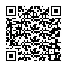 Código QR para número de telefone +19104362003