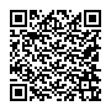 Codice QR per il numero di telefono +19104365597