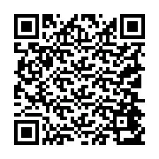 Código QR para número de telefone +19104453978