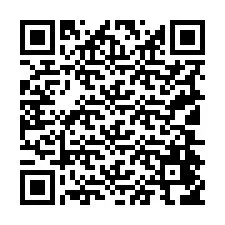 Código QR para número de teléfono +19104456560