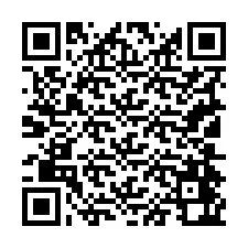 Código QR para número de teléfono +19104462595