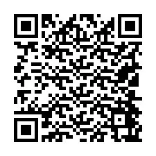 Código QR para número de teléfono +19104467697