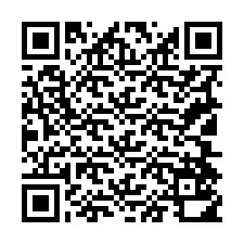 Código QR para número de teléfono +19104510621