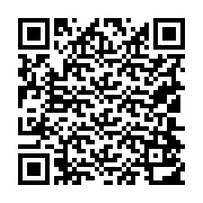 Codice QR per il numero di telefono +19104512253