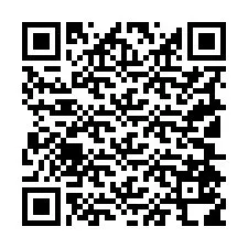 QR kód a telefonszámhoz +19104518934