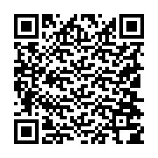 QR Code pour le numéro de téléphone +19104704376