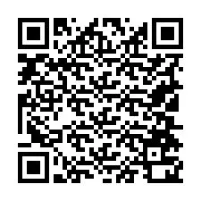 Código QR para número de teléfono +19104720777