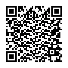 Código QR para número de teléfono +19105024077