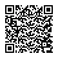 QR-Code für Telefonnummer +19105036792