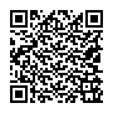 QR Code pour le numéro de téléphone +19105161037