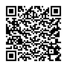 QR Code pour le numéro de téléphone +19105418409