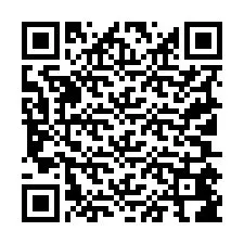 Código QR para número de teléfono +19105486038