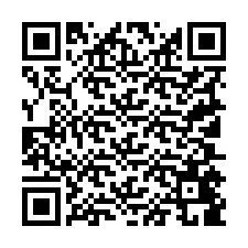 QR-code voor telefoonnummer +19105489568