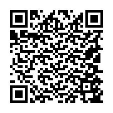 Código QR para número de teléfono +19105547377