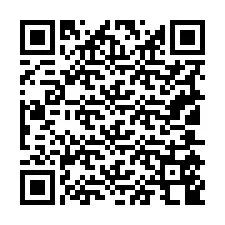 Código QR para número de teléfono +19105548085